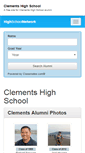 Mobile Screenshot of clementshighschool.net